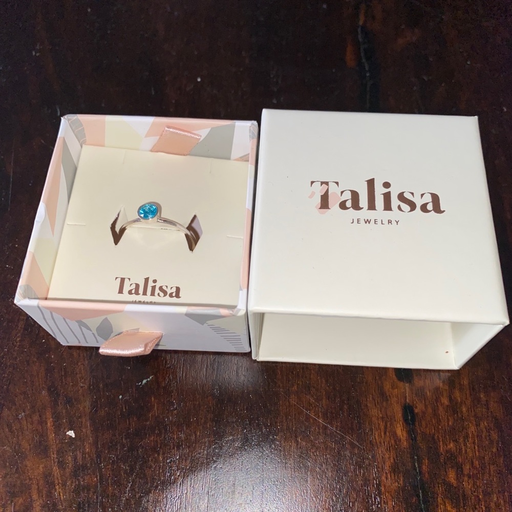 Talisa size 9 stackable ring